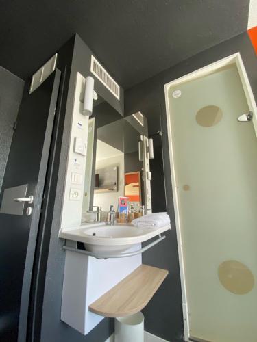 Koupelna v ubytování Ibis Budget Perpignan Sud