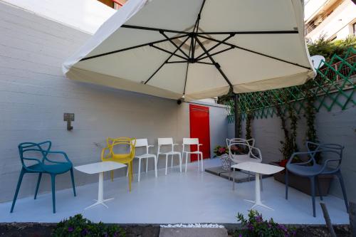 Αίθριο ή υπαίθριος χώρος στο B&B CASA GAGLIARDI