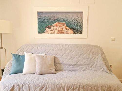 Postel nebo postele na pokoji v ubytování Vista Corazón