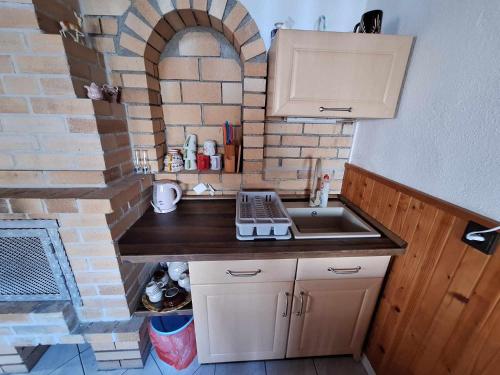 Dapur atau dapur kecil di Chata u poľovníka