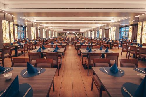 En restaurant eller et andet spisested på Hotel Senator