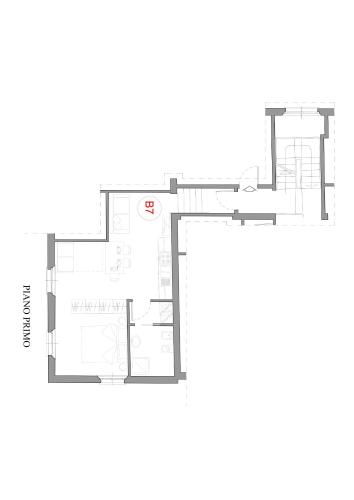 Pelan lantai bagi Residence Antico Borgo