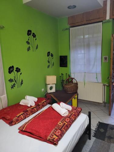 Postel nebo postele na pokoji v ubytování Cosy House