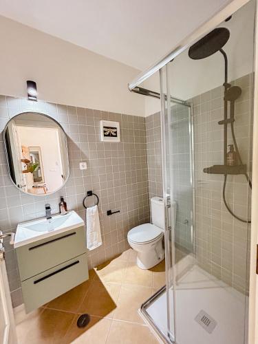 Ένα μπάνιο στο Papaya Apartments Boa Vista