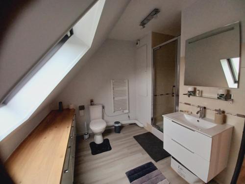Ein Badezimmer in der Unterkunft Magnifique studio de charme