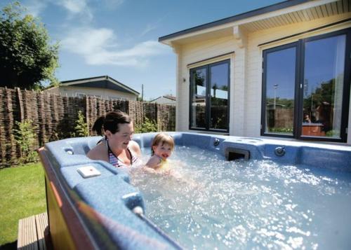 The swimming pool at or near Roydon Marina Village 