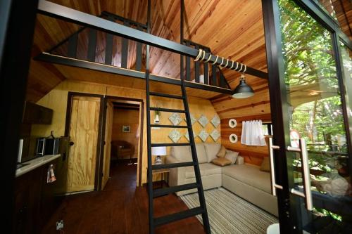 Kuchyň nebo kuchyňský kout v ubytování Hotel cabañas yyukkai