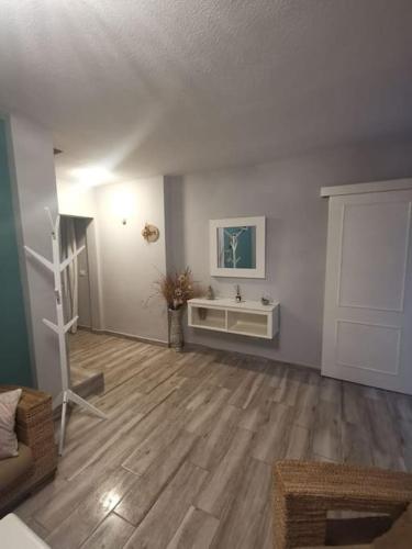 En eller flere senge i et værelse på Casa nieves