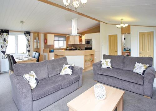 A seating area at Little Eden Country Park 