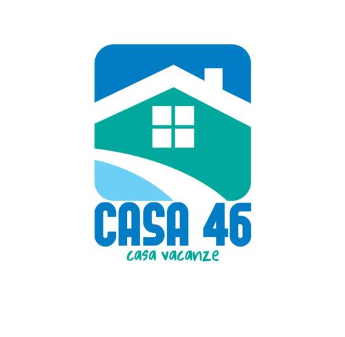 a logo of a house with the words csa at Casa46 in Costa Volpino