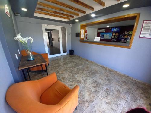 Posezení v ubytování Hotel Rose Ensenada