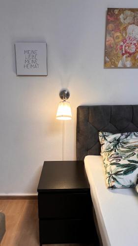 Ένα ή περισσότερα κρεβάτια σε δωμάτιο στο T&T Panorama Apartment