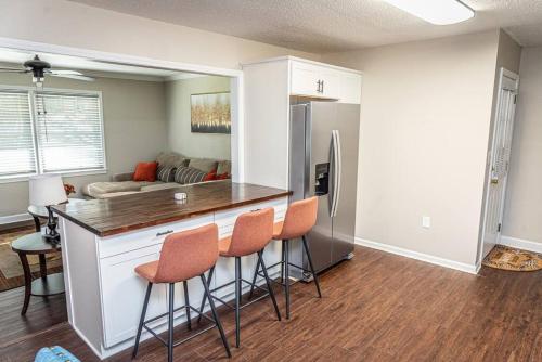 Kuchyň nebo kuchyňský kout v ubytování Bellfield Retreat