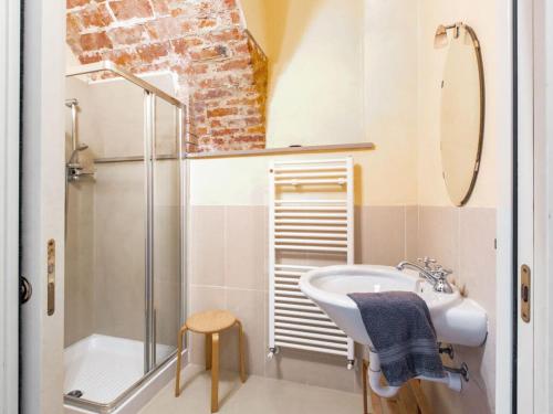 Koupelna v ubytování Barbera at Villa Pesce