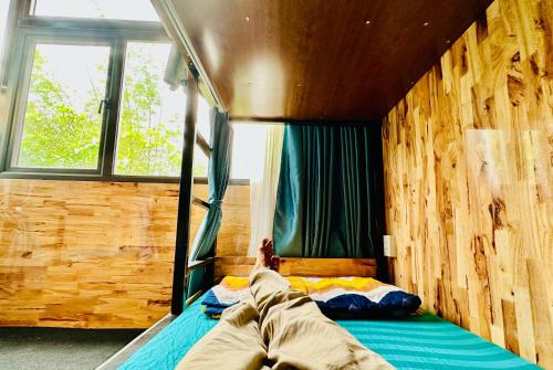 Кровать или кровати в номере Wild Orchid- Lan Home