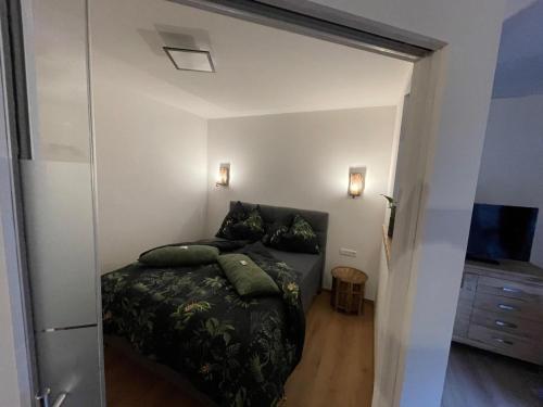 Postel nebo postele na pokoji v ubytování Villa Waidblick