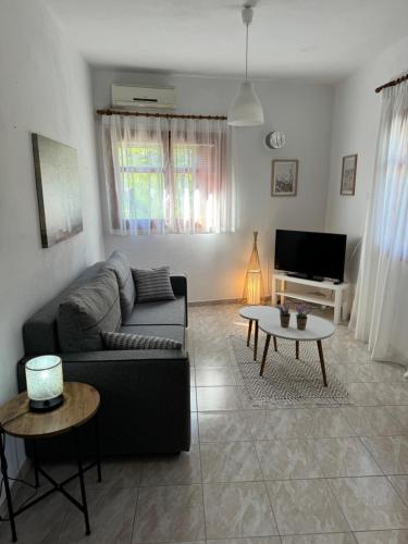 Χώρος καθιστικού στο Maro's house