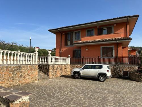 Budova, kde se bed and breakfast nachází