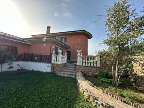 Zahrada ubytování B&B Bee