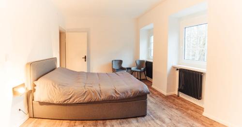 Katil atau katil-katil dalam bilik di Der Kurgarten