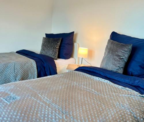 Ένα ή περισσότερα κρεβάτια σε δωμάτιο στο Apartment Weikersheim V