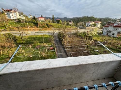 a view from the top of a building at Seafront Apartment Rize-Ardeşen in Ardeşen