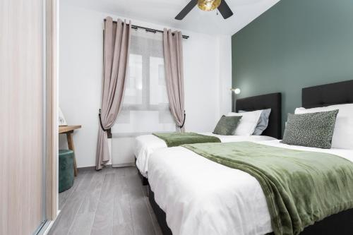 Postel nebo postele na pokoji v ubytování 56 Pueblo Majorero