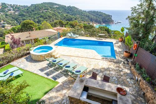 Villa Can Toni Vistas Mar Piscina Jacuzzi Aire Acondicionado