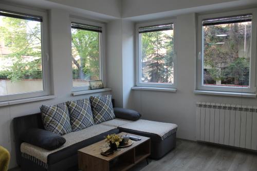 Χώρος καθιστικού στο Milan's Apartment