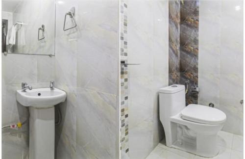 Ванная комната в Hotel Maya Mussoorie - Near Mall Road - Luxury Room - Excellent Customer Service