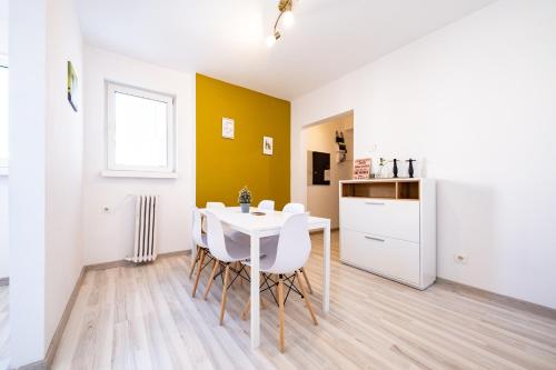 Eldhús eða eldhúskrókur á OLD CITY Ultracentral Calea Victoriei