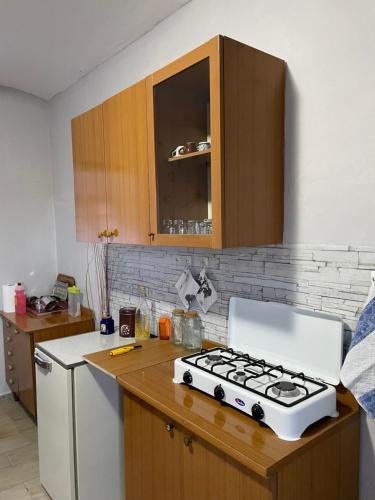 Η κουζίνα ή μικρή κουζίνα στο CASA COLLINARE Rifugio nel Cuore dell'Abruzzo