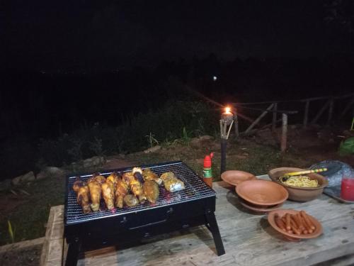 Jídlo v chaty nebo okolí