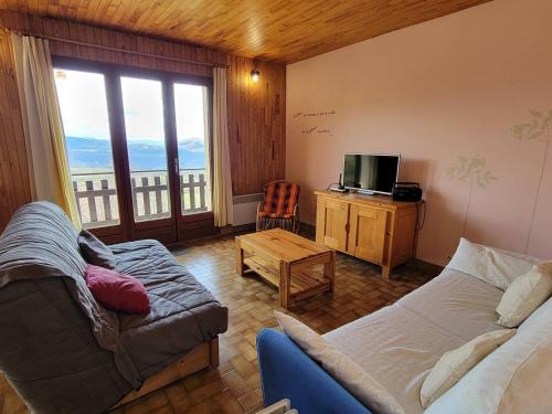 Appartement spacieux, 6 pers, 2 ch, balcon, Saint-Michel-de-Chaillol - FR-1-393-135