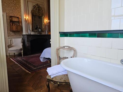Bilik mandi di Château de Craon