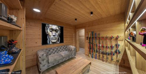 Photo de la galerie de l'établissement Chalet Mitoyen Neuf 10 pers face au Linga, à Châtel