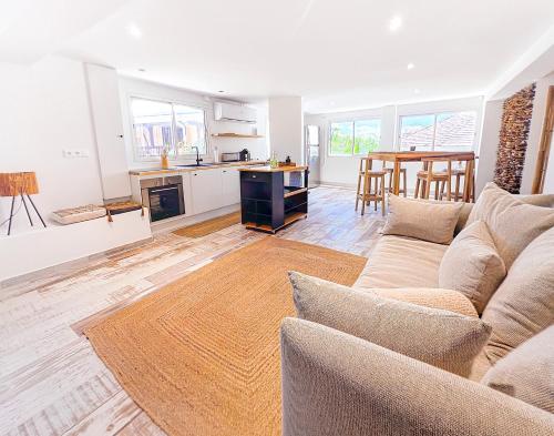 Η κουζίνα ή μικρή κουζίνα στο ZouZou charming apartment with swimming pool