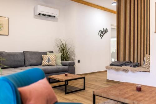Ruang duduk di House Vuk