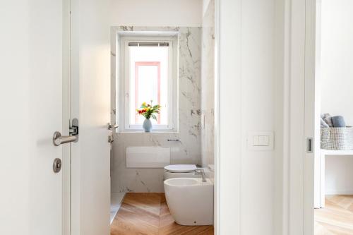 Ein Badezimmer in der Unterkunft Residence Moretti Piano Terra
