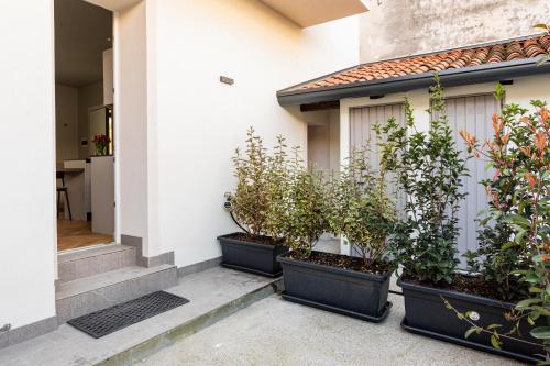 Ein Garten an der Unterkunft Residence Moretti Piano Terra