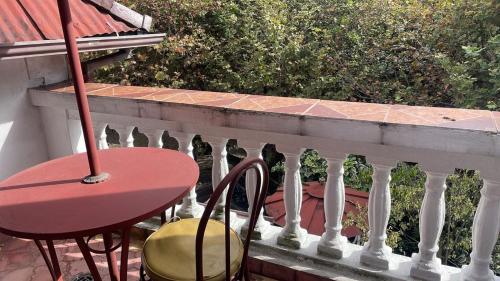 Balkón nebo terasa v ubytování Boutique Hotel Antinea
