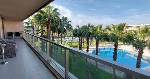 Bazén v ubytování Apartamentos Herdade dos Salgados - Vila das Lagoas nebo v jeho okolí