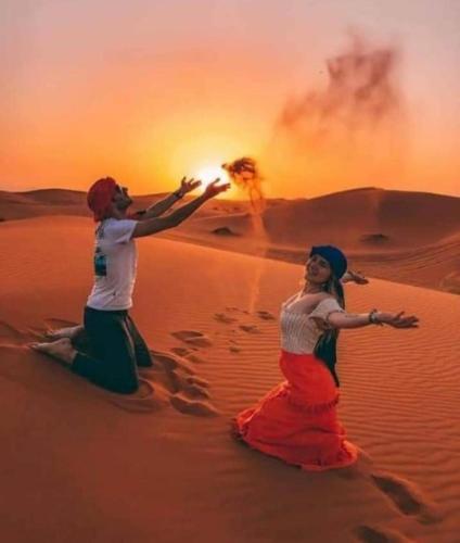 Desert Berber Campの宿泊客