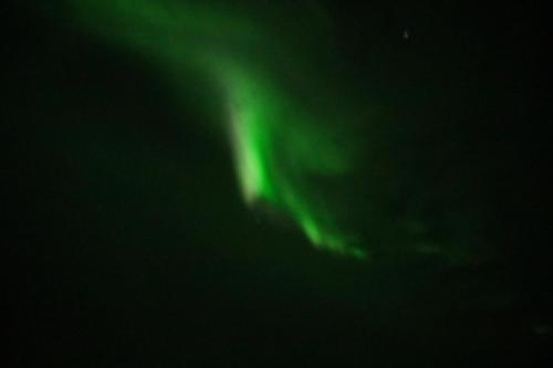 an image of the northern lights in the sky at Hömluholt Holiday Homes in Hömluholt