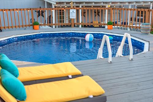 Kolam renang di atau dekat dengan Luxury 5br House With Pool By Seaworld & Lackland