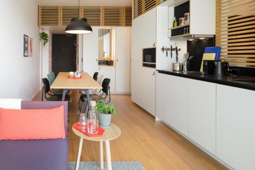 Dapur atau dapur kecil di Zoku Paris