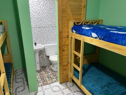 Postel nebo postele na pokoji v ubytování Hostel joel 2