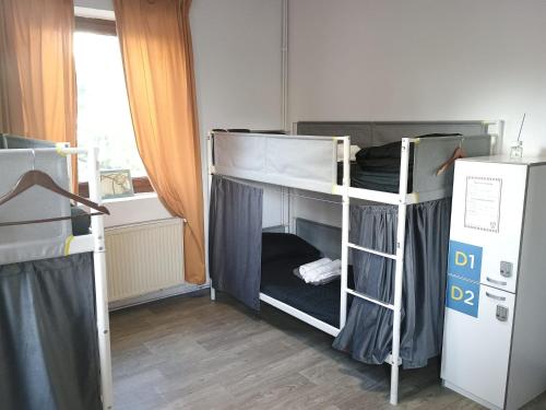 Köök või kööginurk majutusasutuses Popcorn Hostel