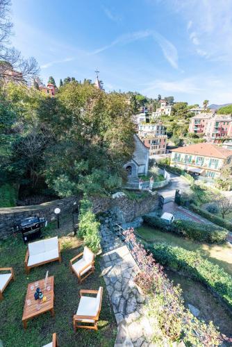 Zahrada ubytování Villa Macera con Palestra e Golf Resté Italy