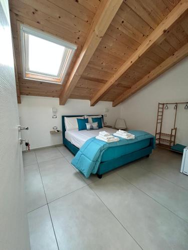 Ένα ή περισσότερα κρεβάτια σε δωμάτιο στο B&B Casa Salsano